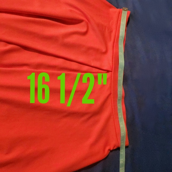 Adrienne Vittadini A-Line Skirt With Inverted  Front Pleat - Picture 5 of 7